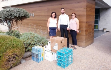 Donation made to the victims of the Lebanese explosion